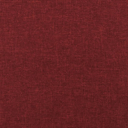 Massage Chair Wine Red Fabric