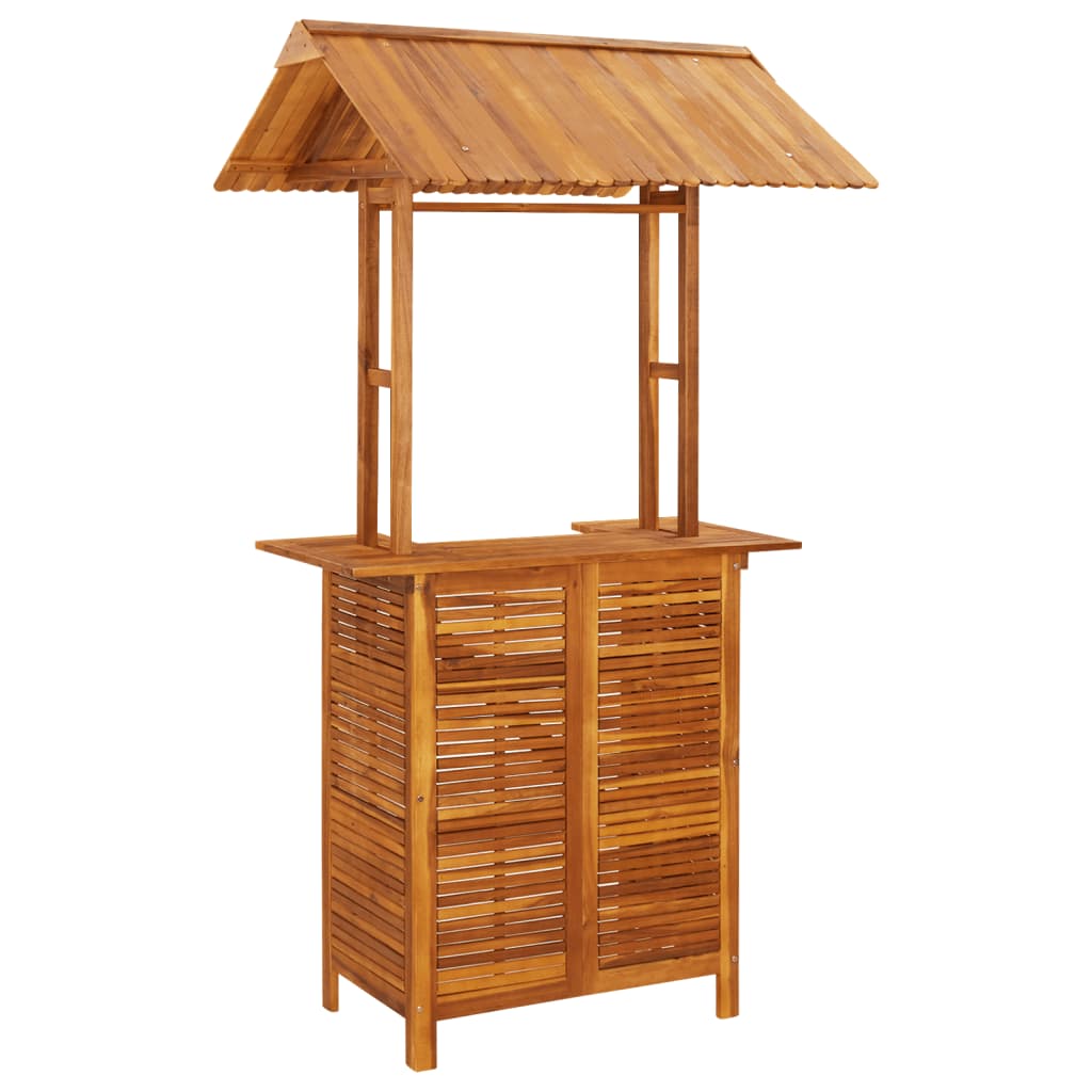 Garden Bar Set | Natural Wood | Solid Acacia Wood | Large | Durable