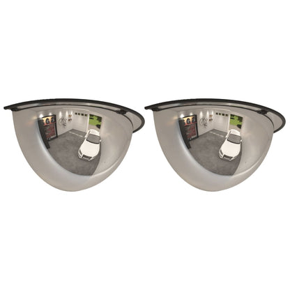 Half Domed Traffic Mirrors 2 pcs Ø40 cm Acrylic