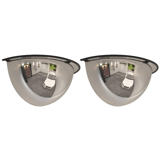 Half Domed Traffic Mirrors 2 pcs Ø40 cm Acrylic