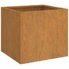 Planter 12.6"x11.8"x11.4" Corten Steel