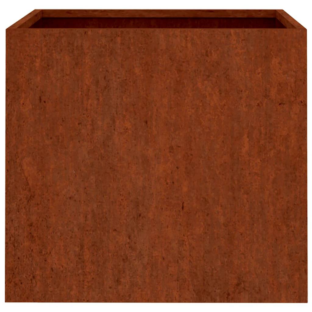 Planters 2 pcs 32x30x29 cm Corten Steel