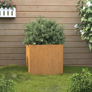 Planter 16.5"x15.7"x15.4" Corten Steel