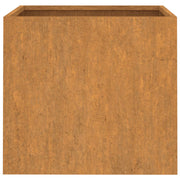 Planters 2 pcs 42x40x39 cm Corten Steel