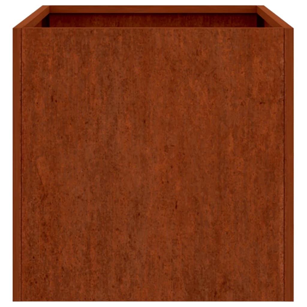 Planter 62x30x29 cm Corten Steel