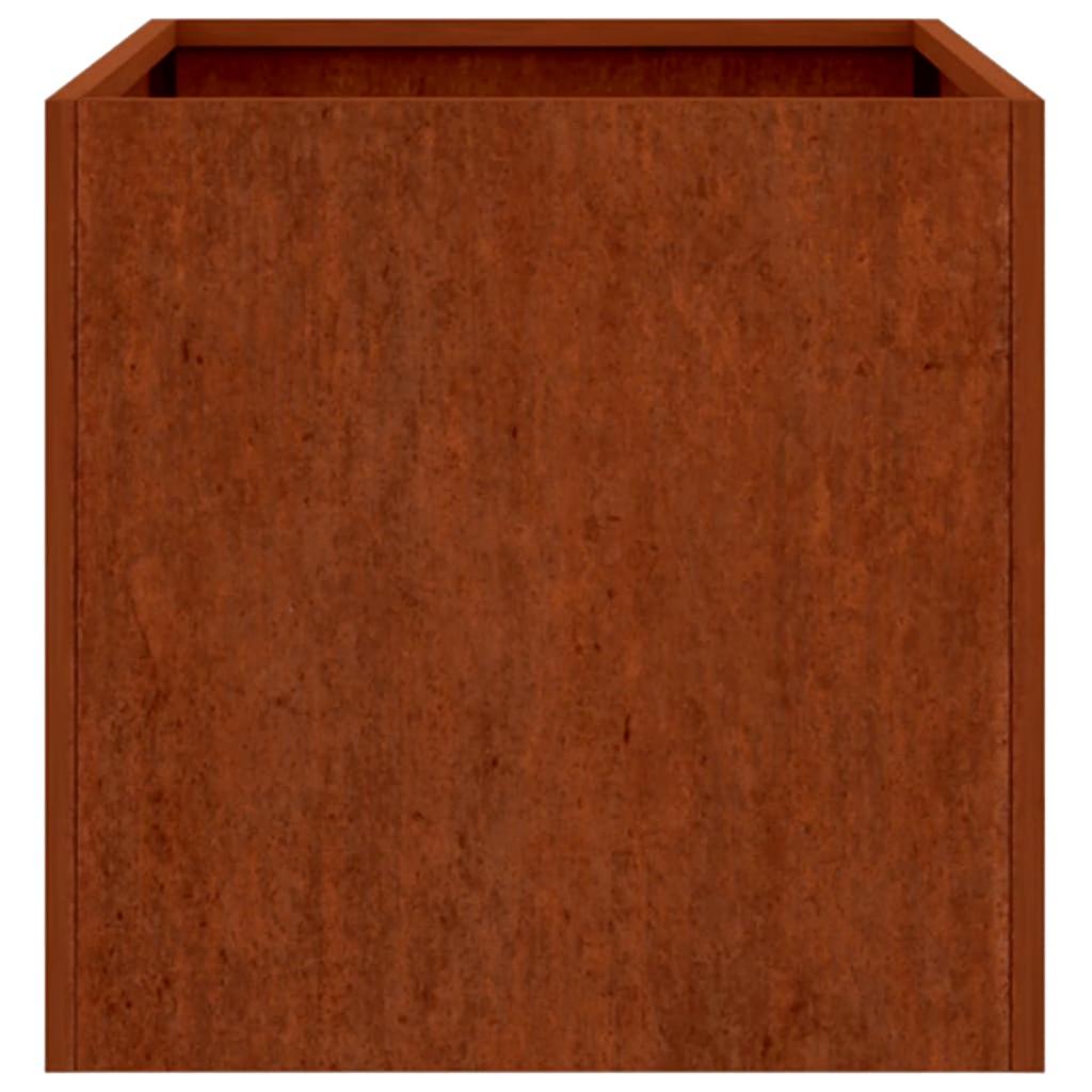 Planter 62x40x39 cm Corten Steel