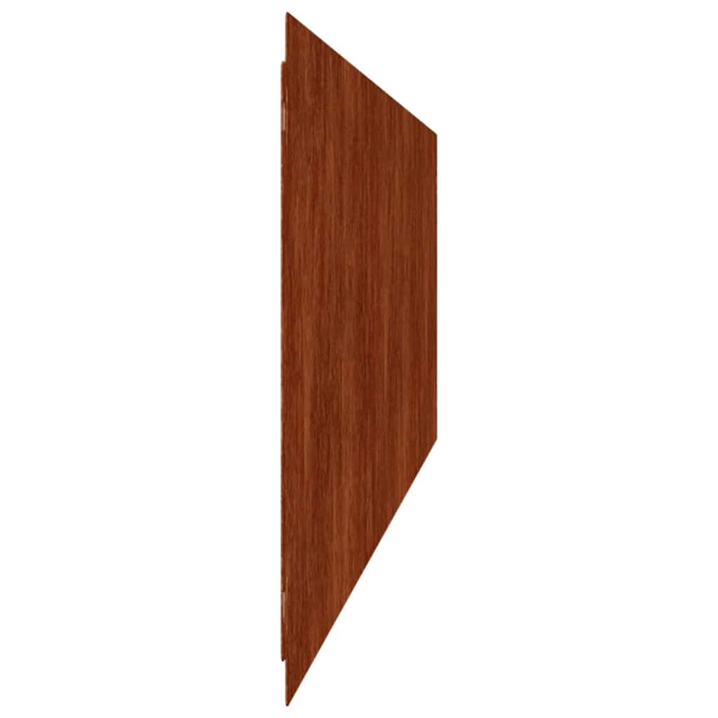 Lawn Edging 10 pcs Rusty 7.87 x 40.55 in Weathering Steel