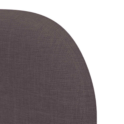 Headboard Ear Brown 80 x 23 x 6 cm Fabric