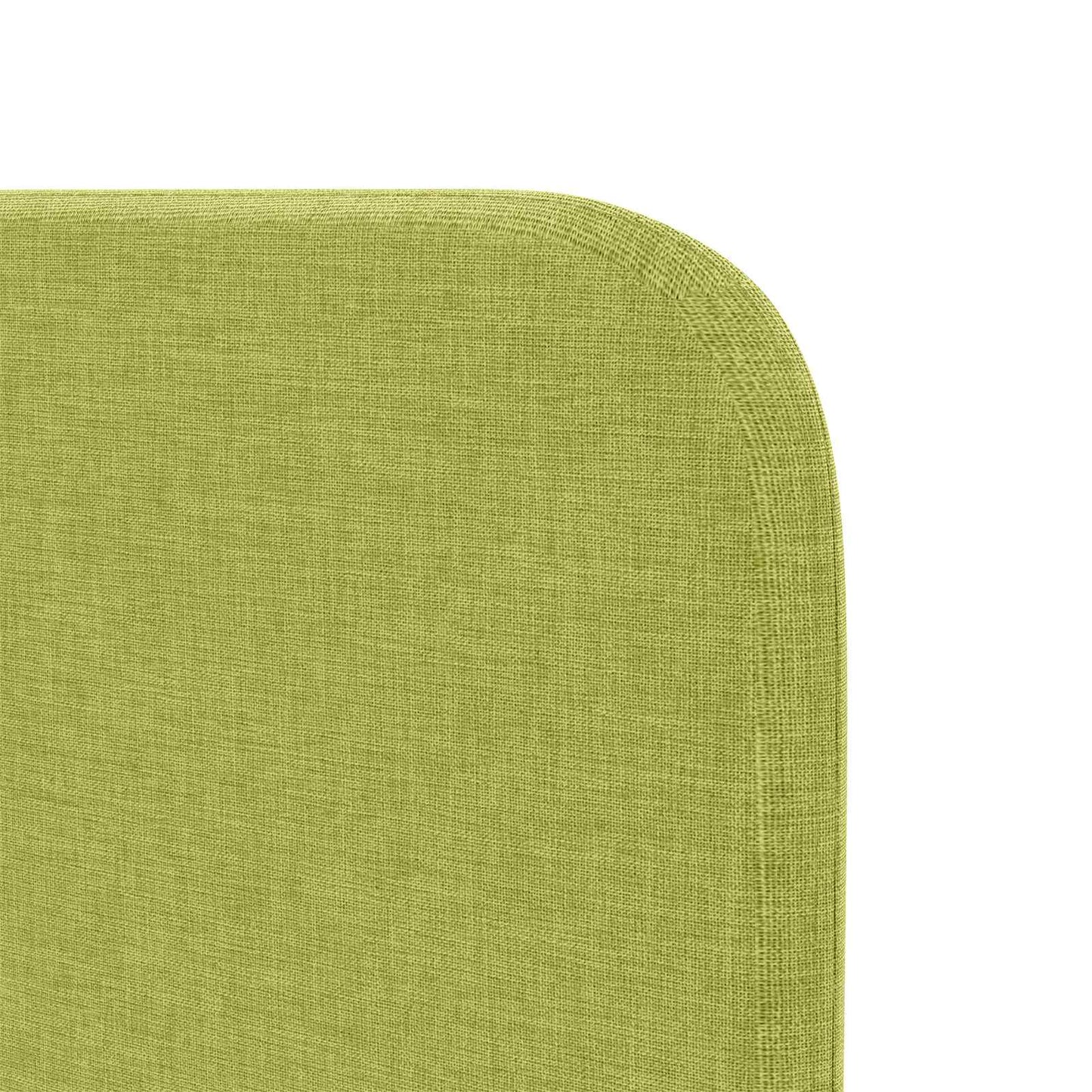 Headboard Ear Green 40.5 x 40.5 x 4 cm Fabric
