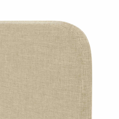 Headboard Ear Cream 80 x 16 x 4 cm Fabric