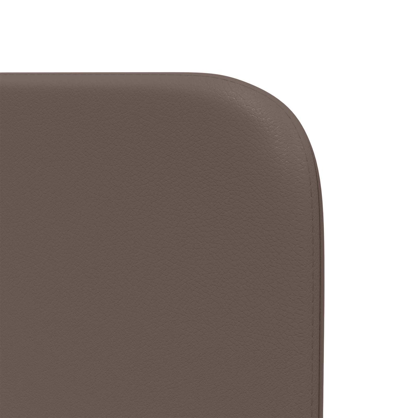 Headboard Ear Brown 80 x 16 x 4 cm PVC