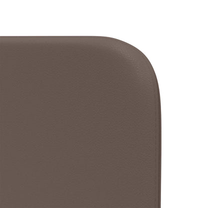 Headboard Ear Brown 80 x 16 x 4 cm PVC