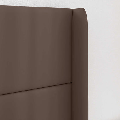 Headboard Ear Brown 80 x 16 x 4 cm PVC