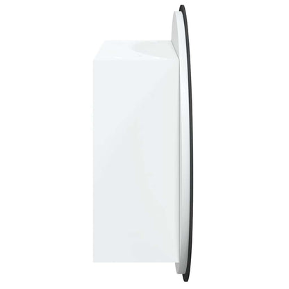 vidaXL Bathroom Cabinet White Engineered wood Medium Bathroom Cabinet