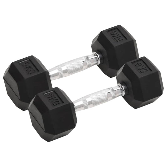 Dumbbells 2 pcs 5 kg Total Cast Iron