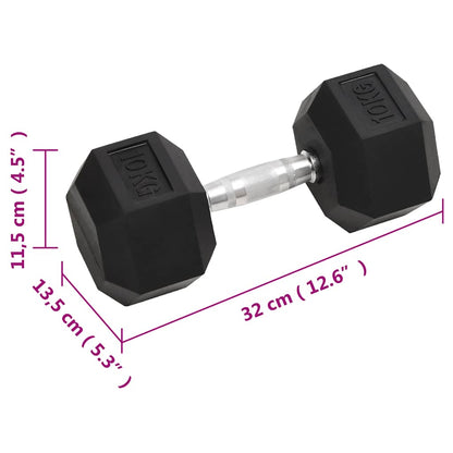 Dumbbells 2 pcs 20 kg Total Cast Iron