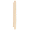 2 in 1 Sauna Hygrothermograph and Sand Timer Set Solid Wood Pine