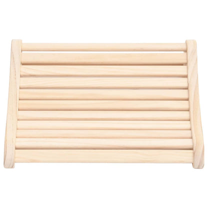 Sauna Headrest Solid Wood Pine