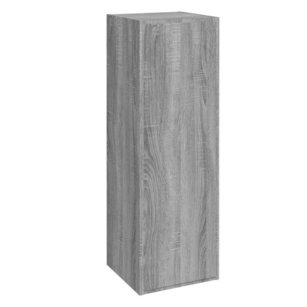 5 Piece TV Cabinet Set Grey Sonoma Engineered Wood