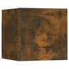 10 Piece TV Cabinet Set Smoked Oak Engineered Wood