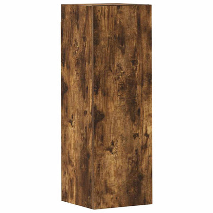 10 Piece TV Cabinet Set Smoked Oak Engineered Wood