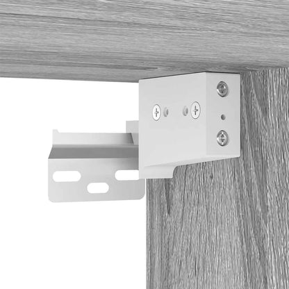 10 Piece TV Cabinet Set Grey Sonoma Engineered Wood