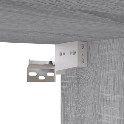 2 Piece TV Cabinet Set Grey Sonoma Engineered Wood