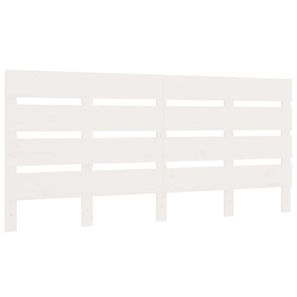 Bed Frame without Mattress White 180x200 cm Super King Solid Wood Pine