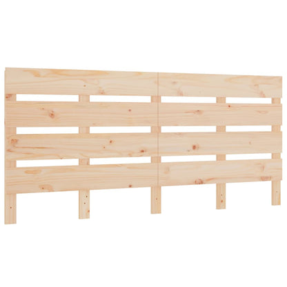 Bed Frame without Mattress 135x190 cm Double Solid Wood Pine
