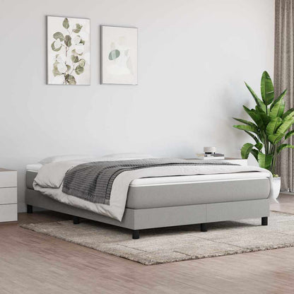 Pocket Spring Bed Mattress Medium Light Grey 137x190x20 cm Full