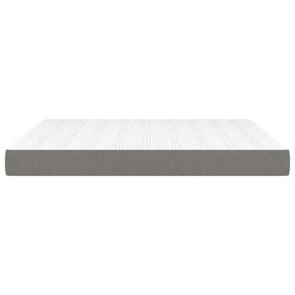 Pocket Spring Bed Mattress Medium Dark Grey 183x213x20 cm California King (US only)