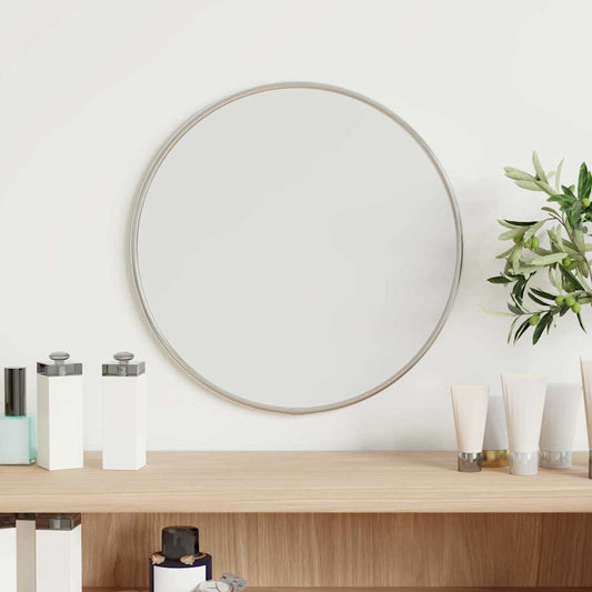 Wall Mirror Silver Ø 30 cm Round