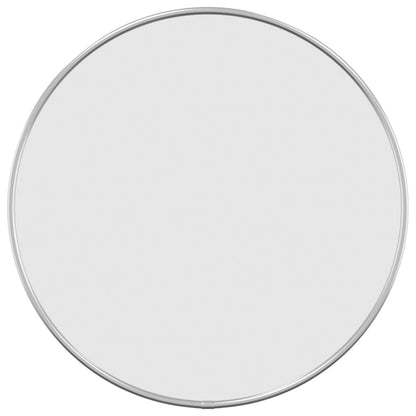 Wall Mirror Silver Ø 40 cm Round