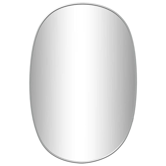 Wall Mirror Silver 50x35 cm