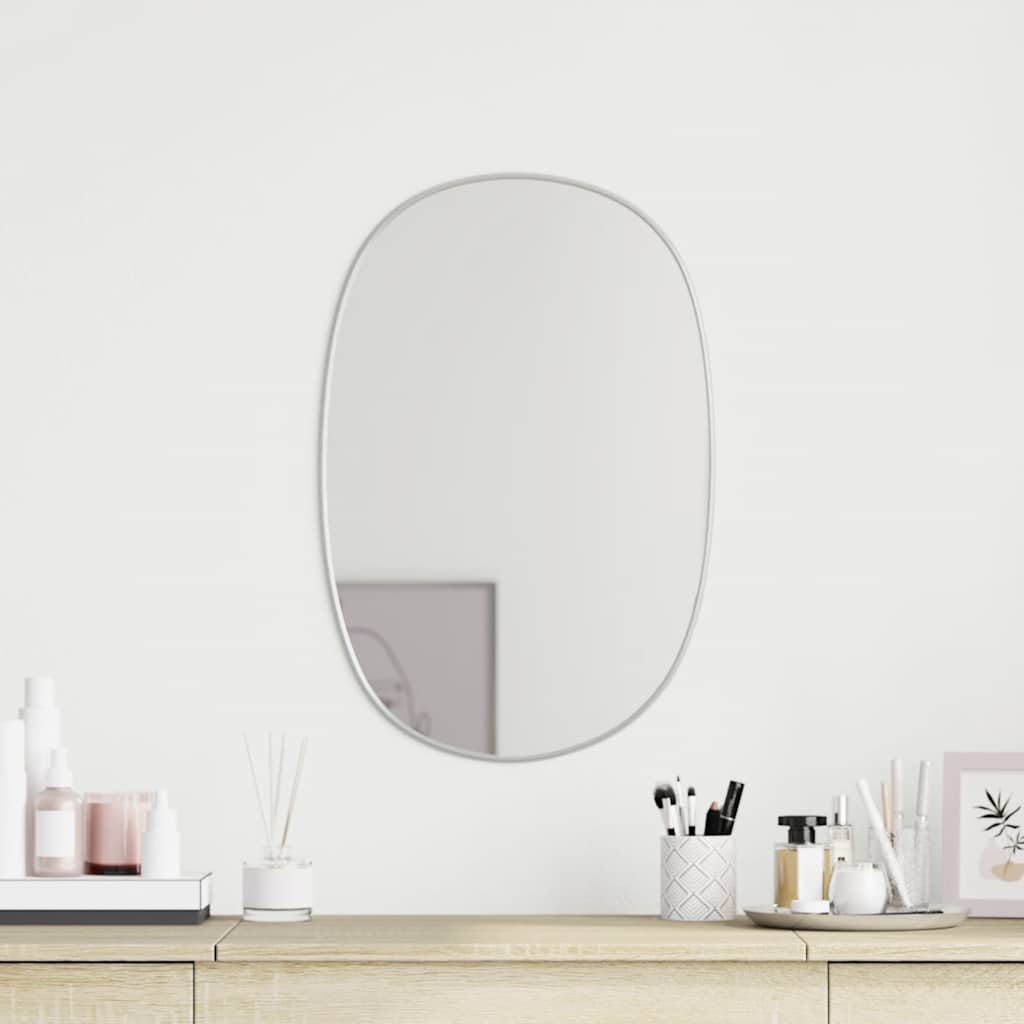 Wall Mirror Silver 50x35 cm