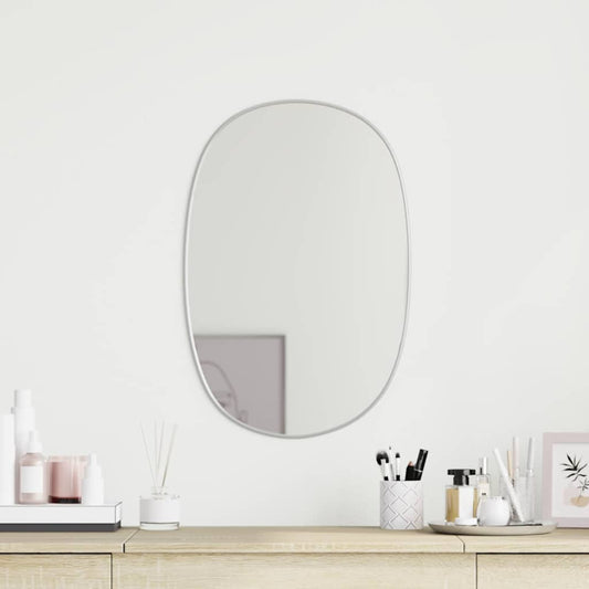 Wall Mirror Silver 50x35 cm