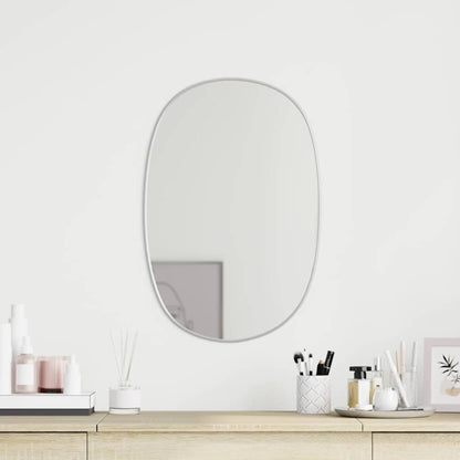 Wall Mirror Silver 60x40 cm