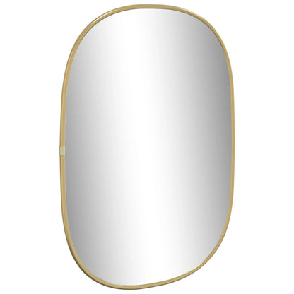 Wall Mirror Gold 50x35 cm