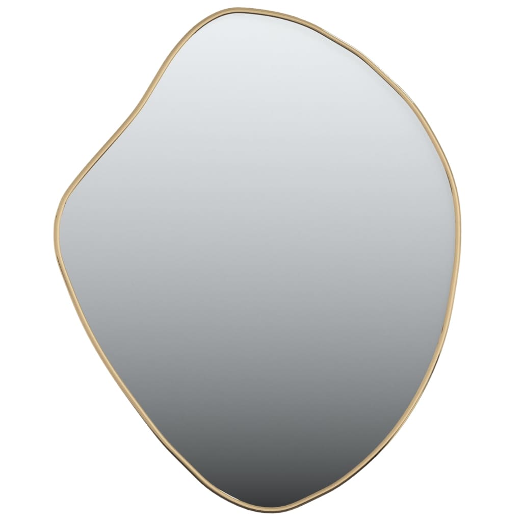 Wall Mirror Gold 60x50 cm