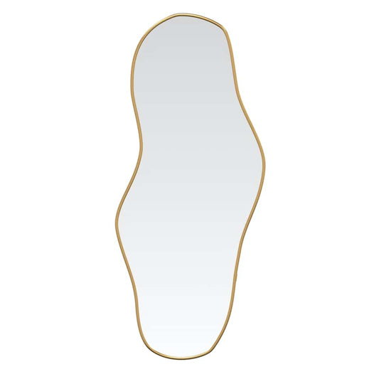 Wall Mirror Gold 60x25 cm