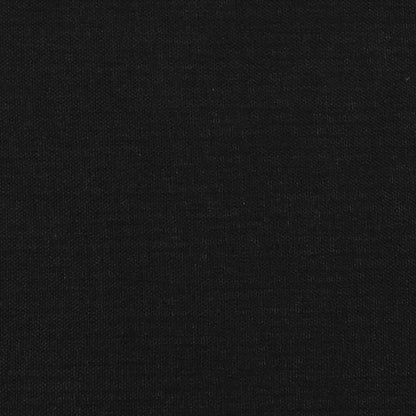 Bed Frame without Mattress Black 180x200 cm Super King Super King Fabric