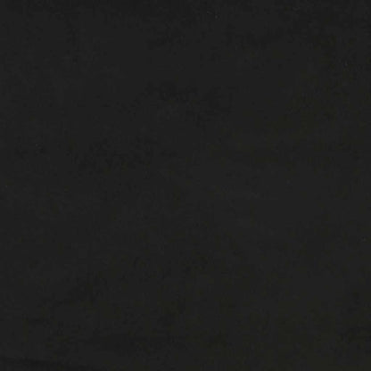 Bed Frame without Mattress Black 180x200cm Super King Velvet