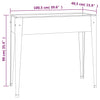 Garden Planter 39.6"x15.9"x35.4" Galvanized Steel