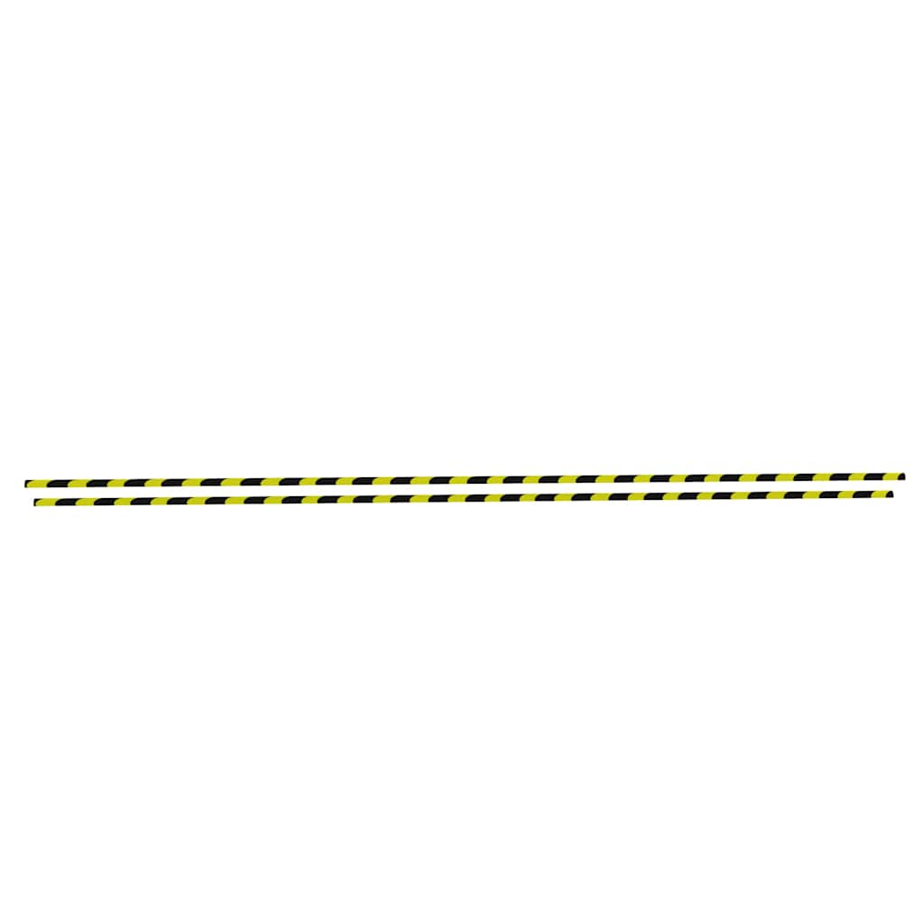 Corner Protectors 2 pcs Yellow&Black 4x3x100 cm PU