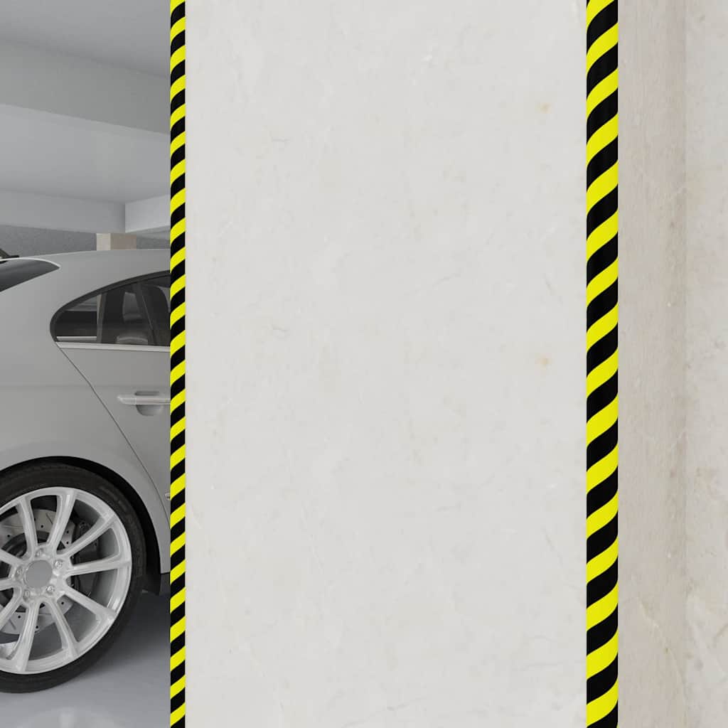 Corner Protectors 2 pcs Yellow&Black 4x3x100 cm PU