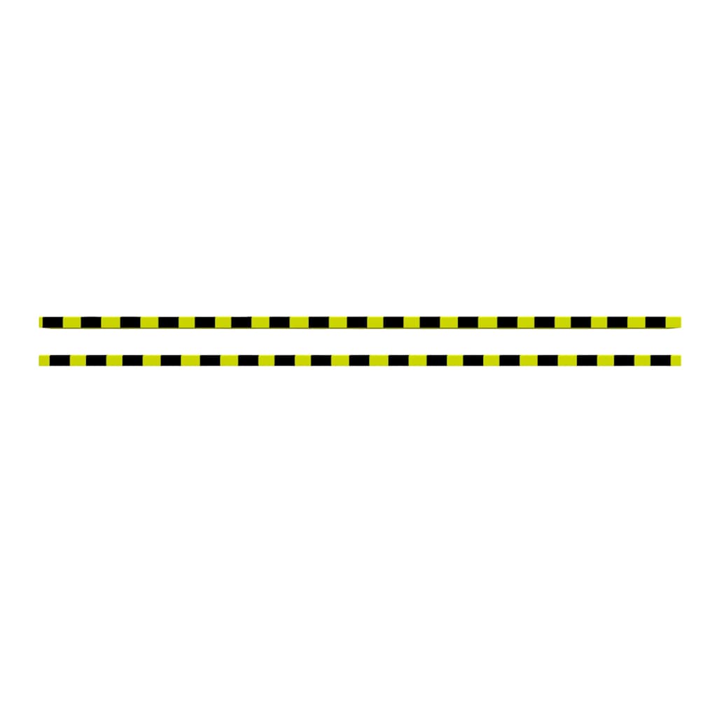 Corner Protectors 2 pcs Yellow&Black 6x2x101.5 cm PU