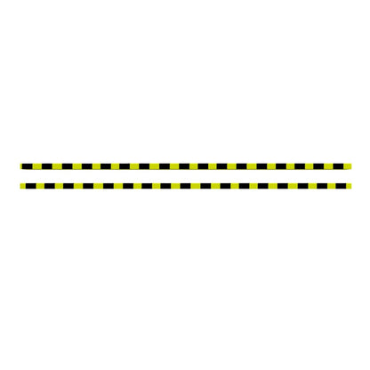 Corner Protectors 2 pcs Yellow&Black 6x2x101.5 cm PU