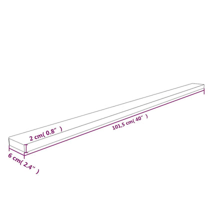 Corner Protectors 2 pcs Yellow&Black 6x2x101.5 cm PU