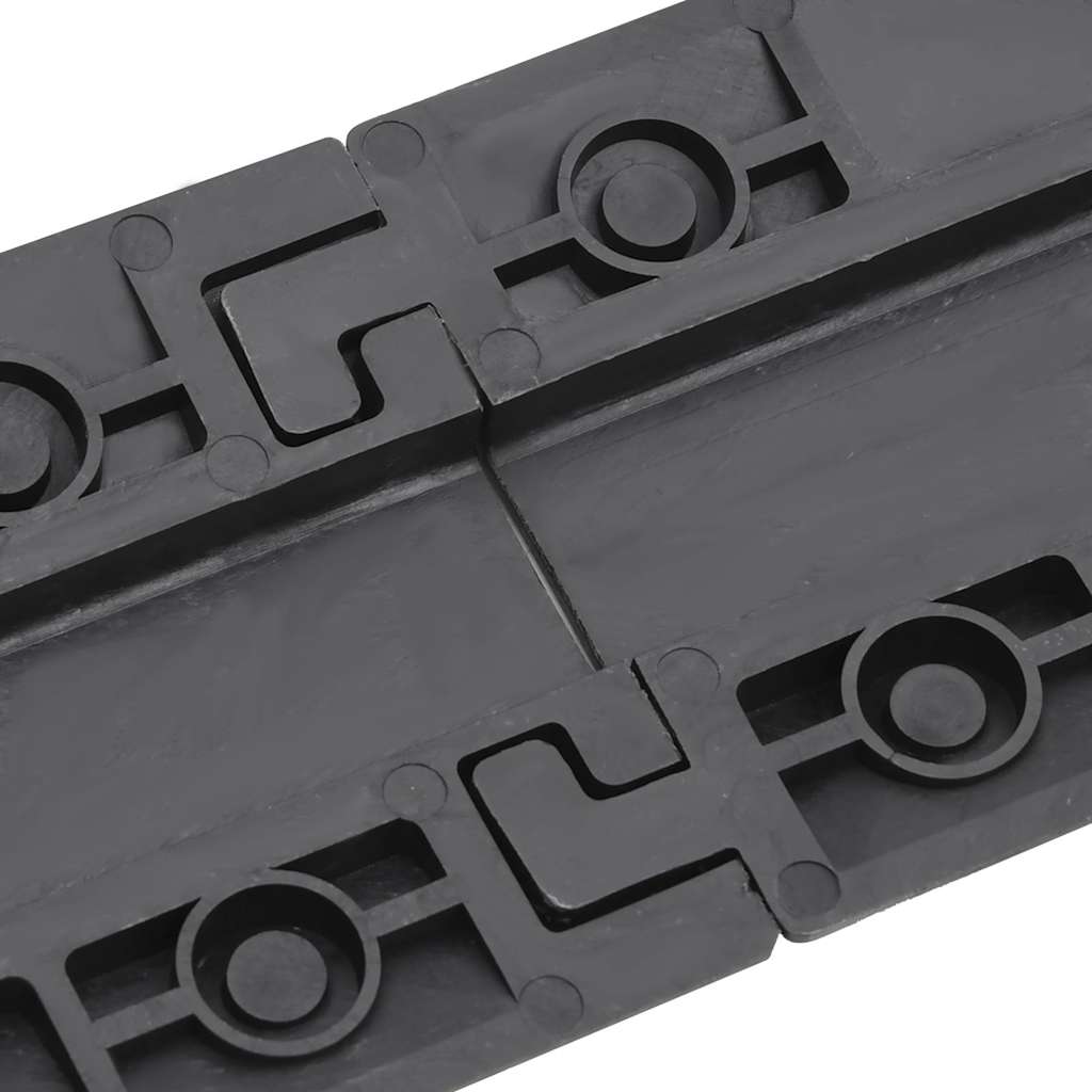 Cable Protector Ramps 2 pcs 98,5 cm Black