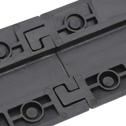 Cable Protector Ramps 2 pcs 98,5 cm Black